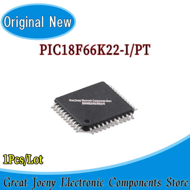 100% New Original PIC18F66K22 PIC18F66K22-I/PT IC MCU Chipset TQFP-64 Bulk Best Price Plastic Casing