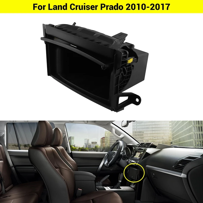 Car Dashboard Storage Box Toolbox Center Console Glove Box 55406-60360 For Toyota Land Cruiser Prado 2010-2017