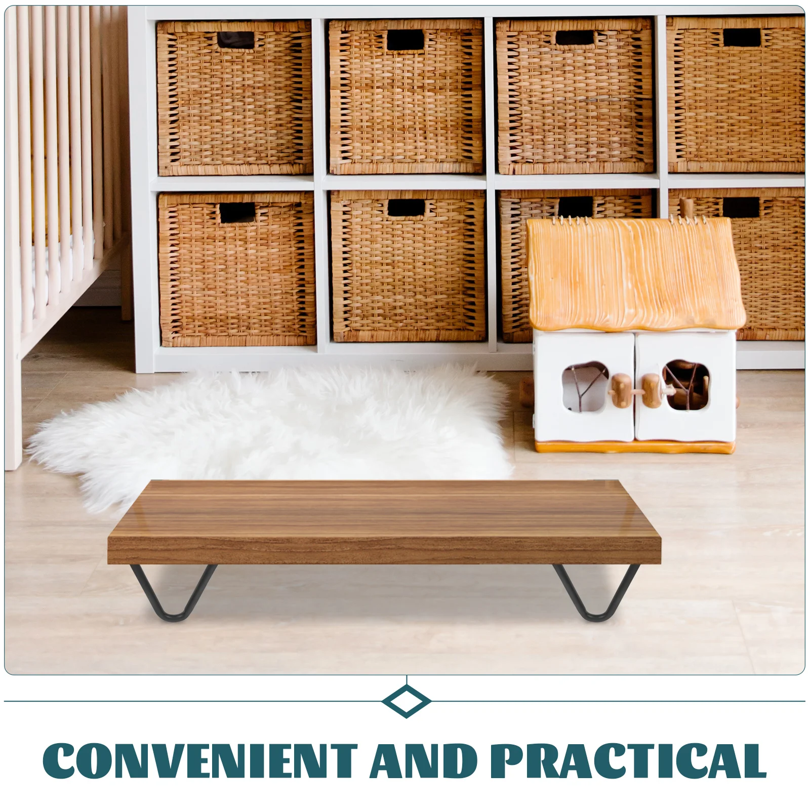 4 ชิ้น DIY ขาโต๊ะโลหะสําหรับเก้าอี้กาแฟเปลี่ยนเฟอร์นิเจอร์ End Bench โต๊ะ