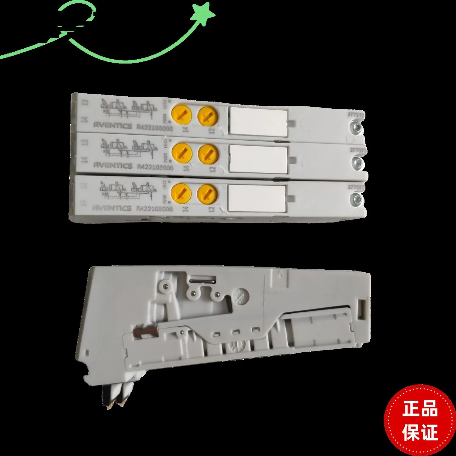 AVENTICS Valve Plates, Including Models R422103000, R422103003, R422103006, And R422102536