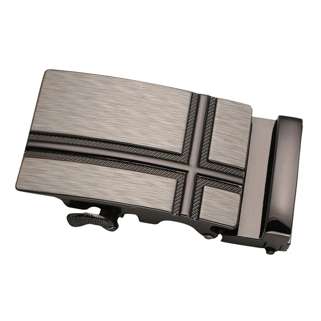 

Прямоугольная пряжка ремня с храповым механизмом Автоматическая застежка для мужчин 35 мм