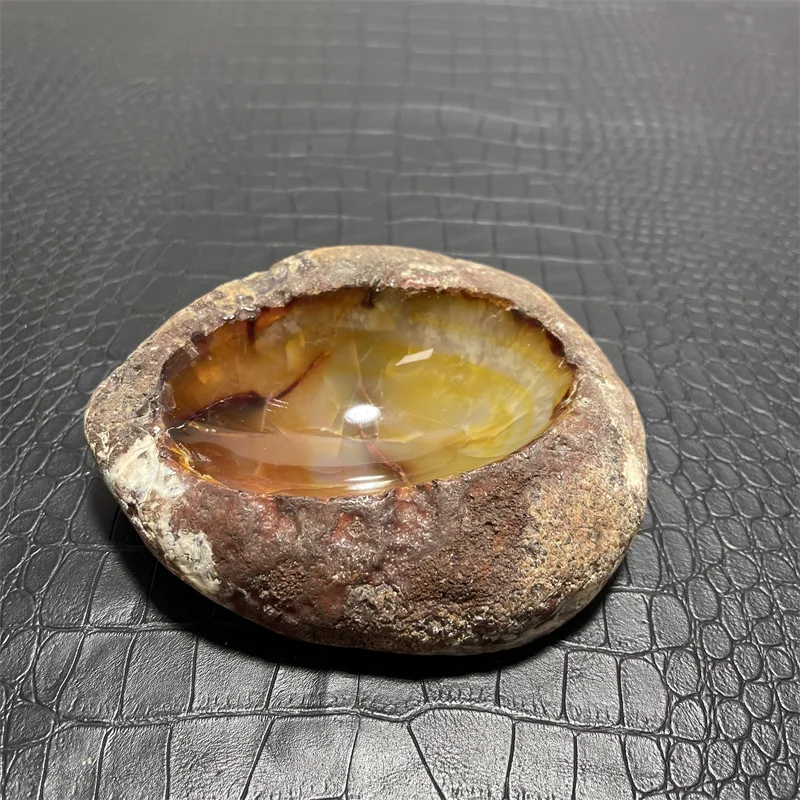 

780g Natural Stone Red Carnelia Ashtray Agate Bowl Stones Teacup Jade Crystal Quartz Cup Teaware Powerful Energy Chakra Reiki