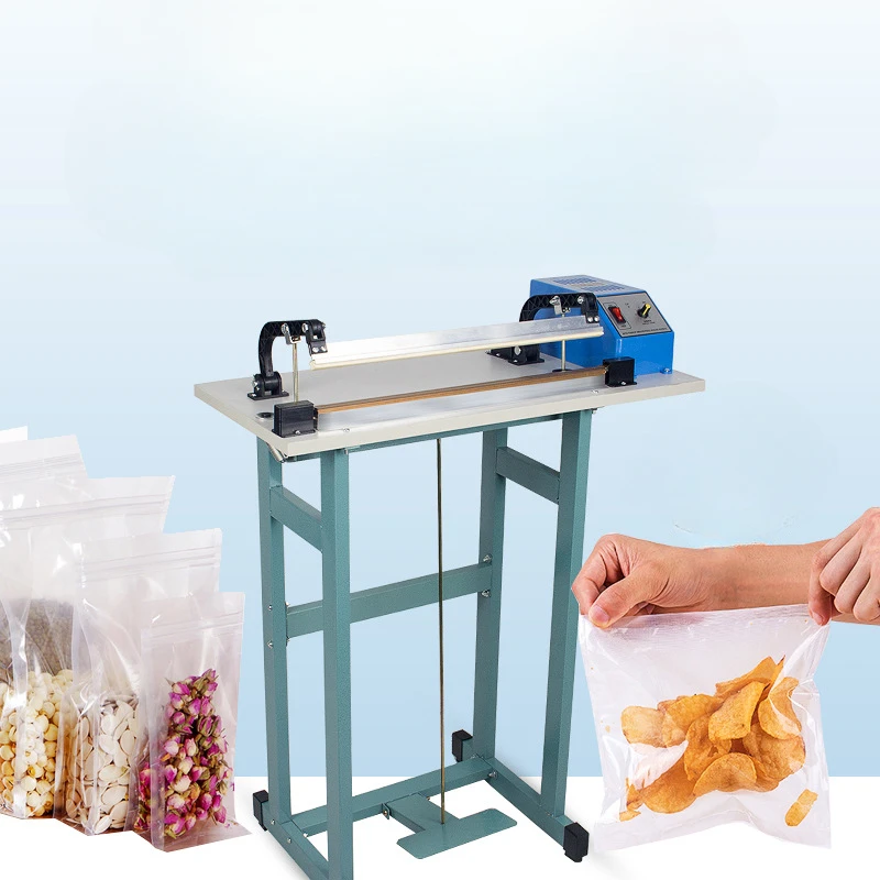 

Treadle Sealing Machine Is Fast and Simple Plastic Bags Fruit Toys PE Bags Shrink Film Sealing and Cutting Integrated Machine