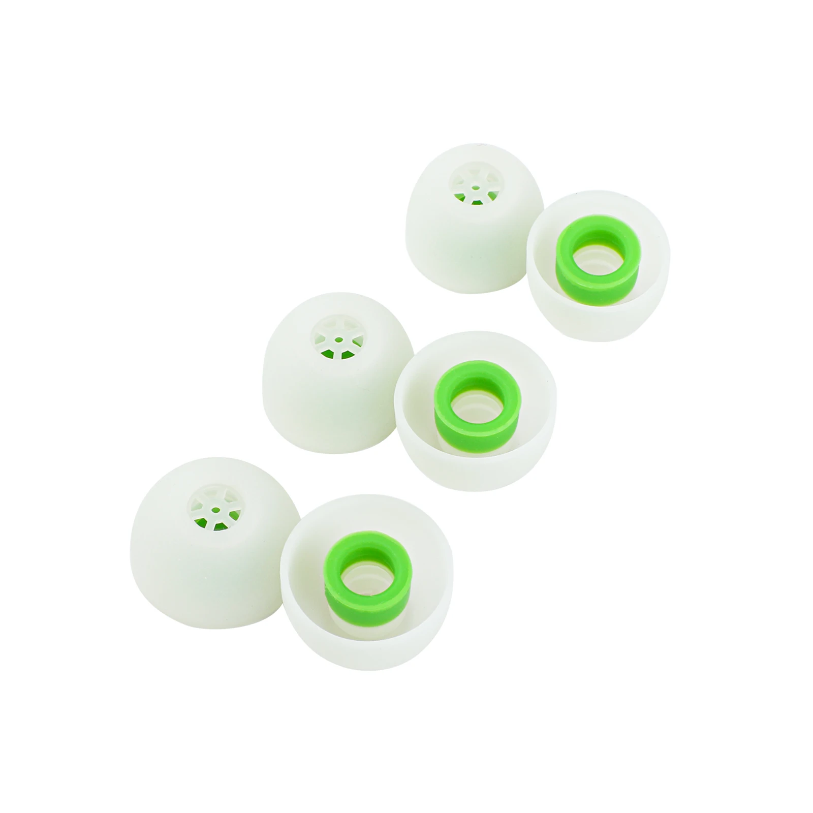 Kiwi Ears Flex Ear Tips 3 pary S/M/L wymiana silikonowych końcówek IEM dla KZ ZS10 Pro X, słuchawek przewodowych/bezprzewodowych Singolo — zdjęcie produktu 4