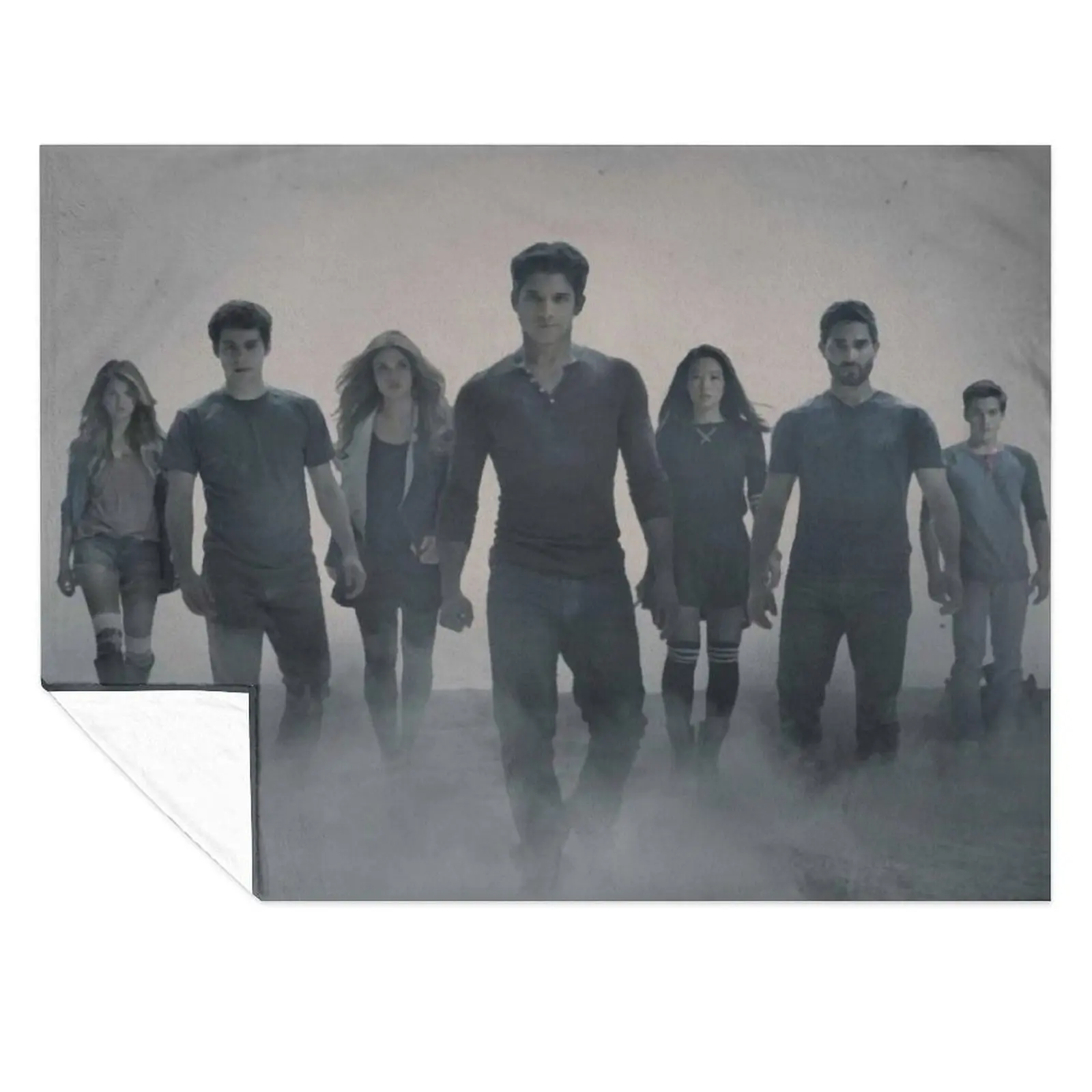 

Teen Wolf Cast Throw Blanket Bed covers Beautifuls Large Blankets