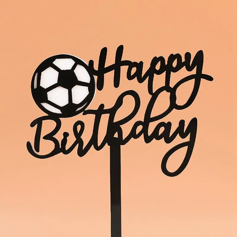 Voetbal Taarttopper Verjaardagsfeestje Decor Voetbal Wereldbeker Thema Sportfeest Voetbal Jongen Babyshower Kinderen Taartbenodigdheden