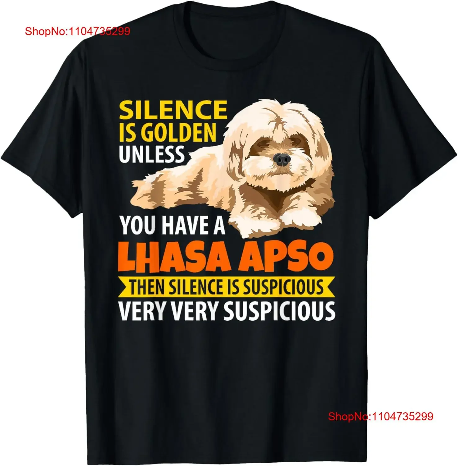 تي شيرت Lhasa Apso Lover Prapso Owner Pup Breed Puppy Terrier تي شيرت عتيق مغسول أوم أنيق قليلاً ناعم يسمح بمرور الهواء #1