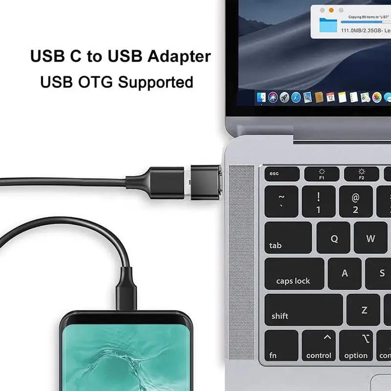 For Otg Type C To USB Adapter Type C Male To USB Female Converter Travel Accessories Good Heat Dissipation Small Gadgets For