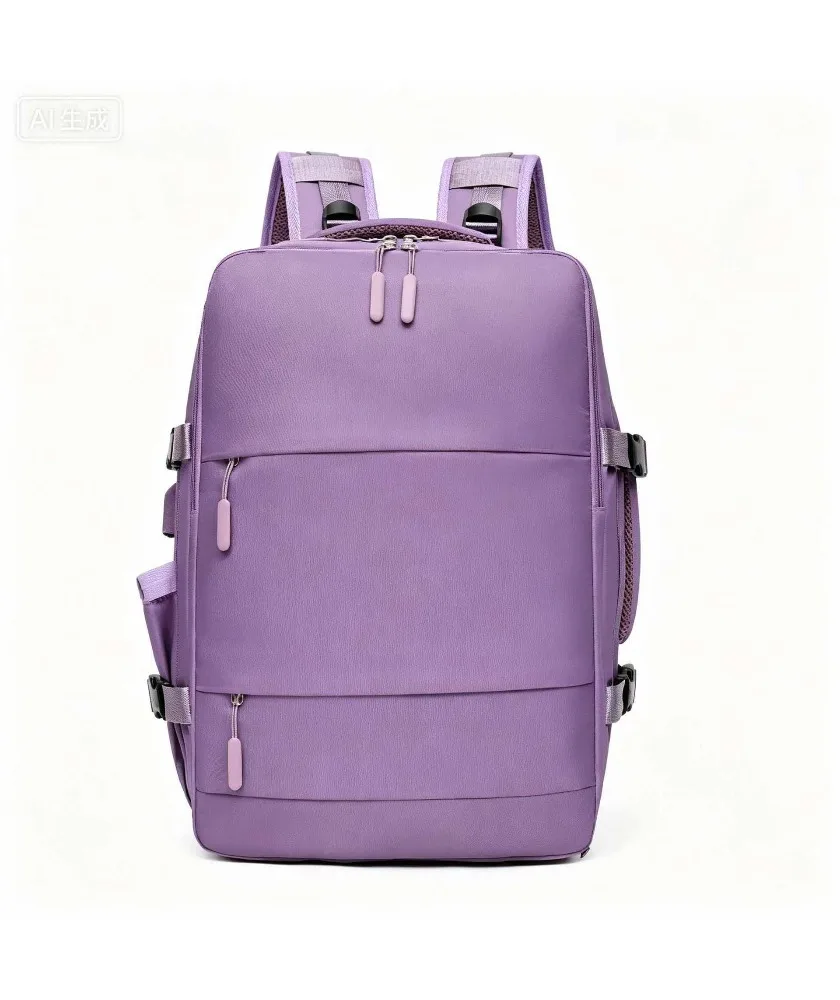 

Computer bag leisure travel backpack dry and wet separation shoe compartment backpack lady's high-end notebook