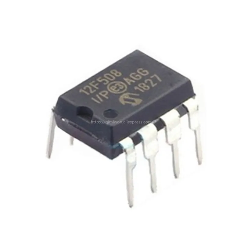 5pcs/lot PIC12F508-I/P DIP8 PIC12F508 DIP PIC12F508-I 12F508-I/P New IC In Stock