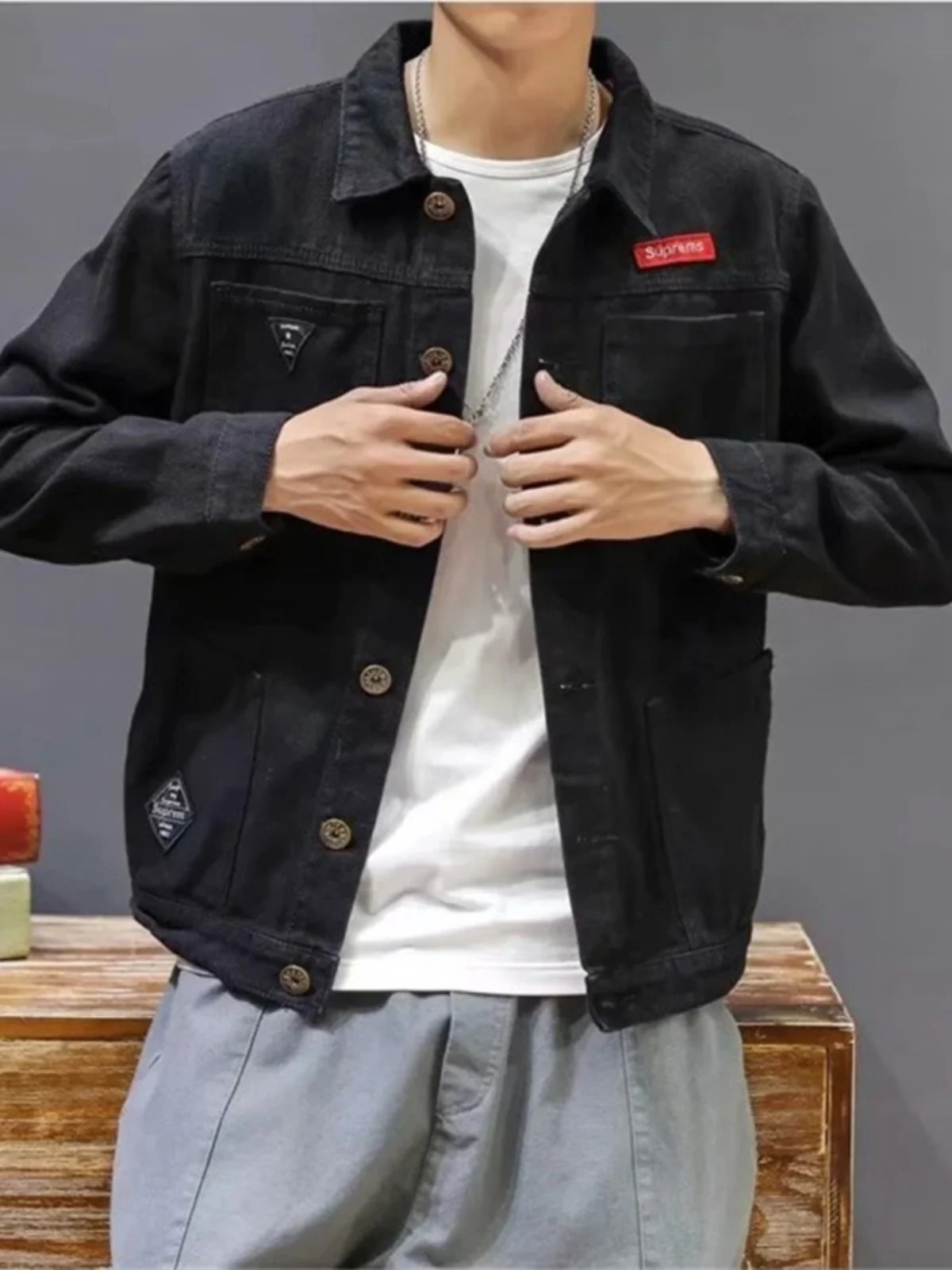 Mountaineering Sports Shirt Long Sleeved Workwear Camouflage Jacket 2025 Spring Summer New Thin Denim Jacket Baseball Jersey view 4