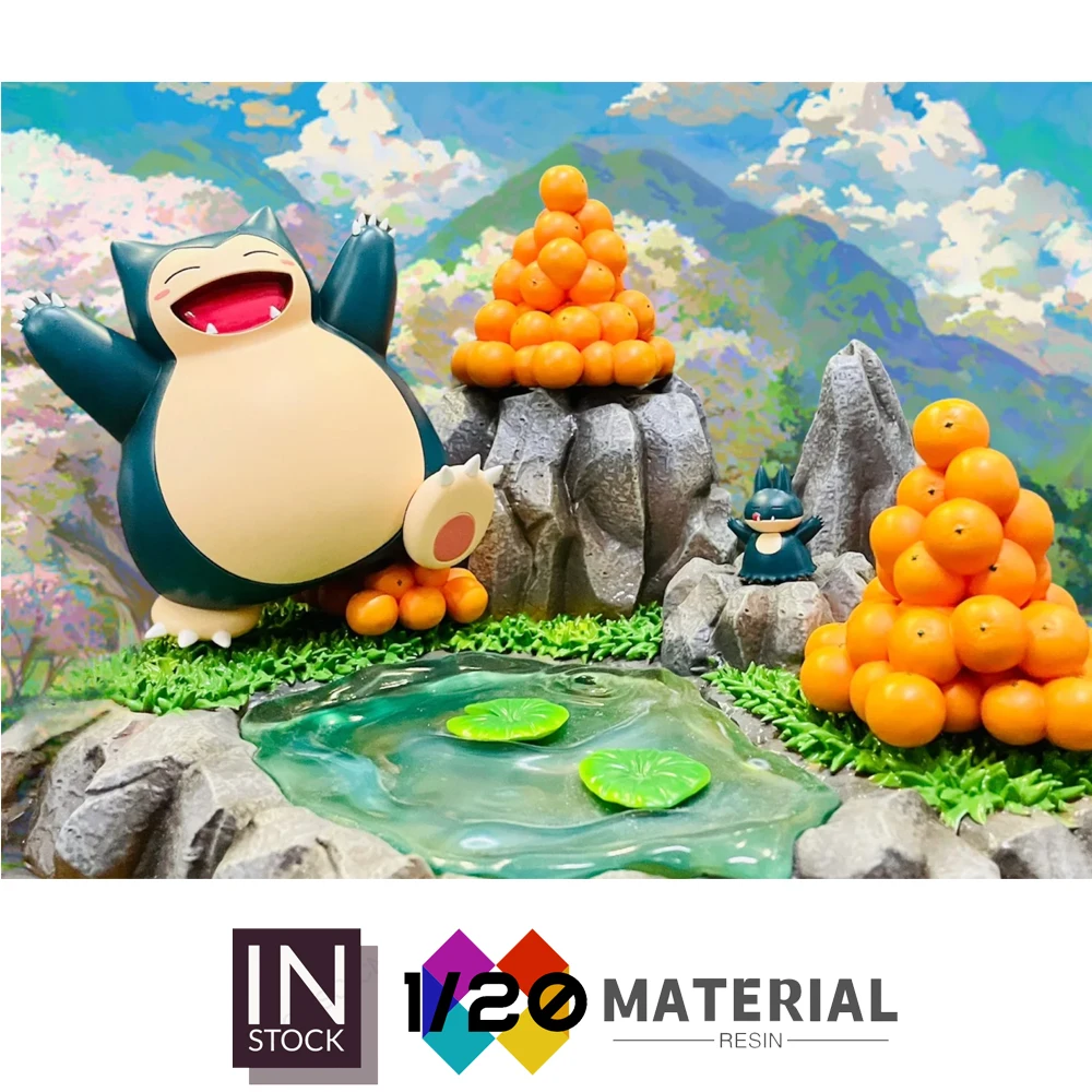 

[In Stock]1/20 Resin Scale World [ABC] - Snorlax & Munchlax [Split RE-MENT]