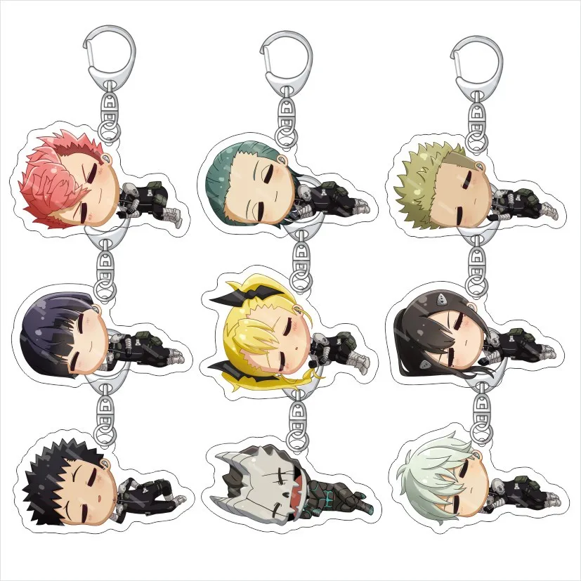 

Kaiju N8 Lovely Anime Acrylic Keychain Lovely Bag Charms Pendant Gift Fun Key Chain Cute Souvenir Creative Friend Kingring