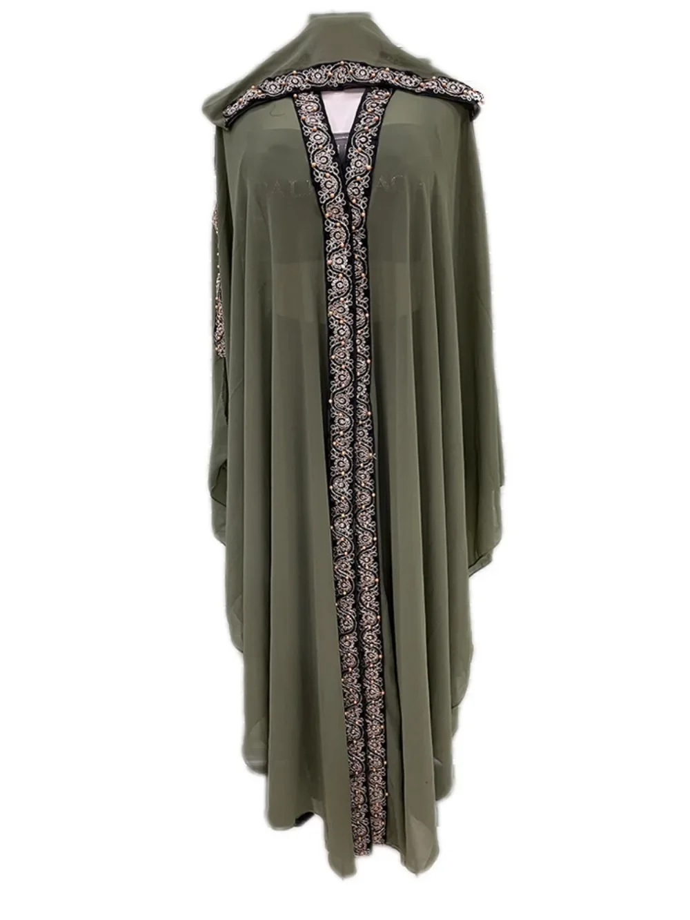 Eid Muslimischen Chiffon Mit Kapuze Kleid Frauen Abaya Party Kleider Ramadan Afrikanische Vestidos Largos Kaftan Islam Dubai Arabischen Lange Robe 2026