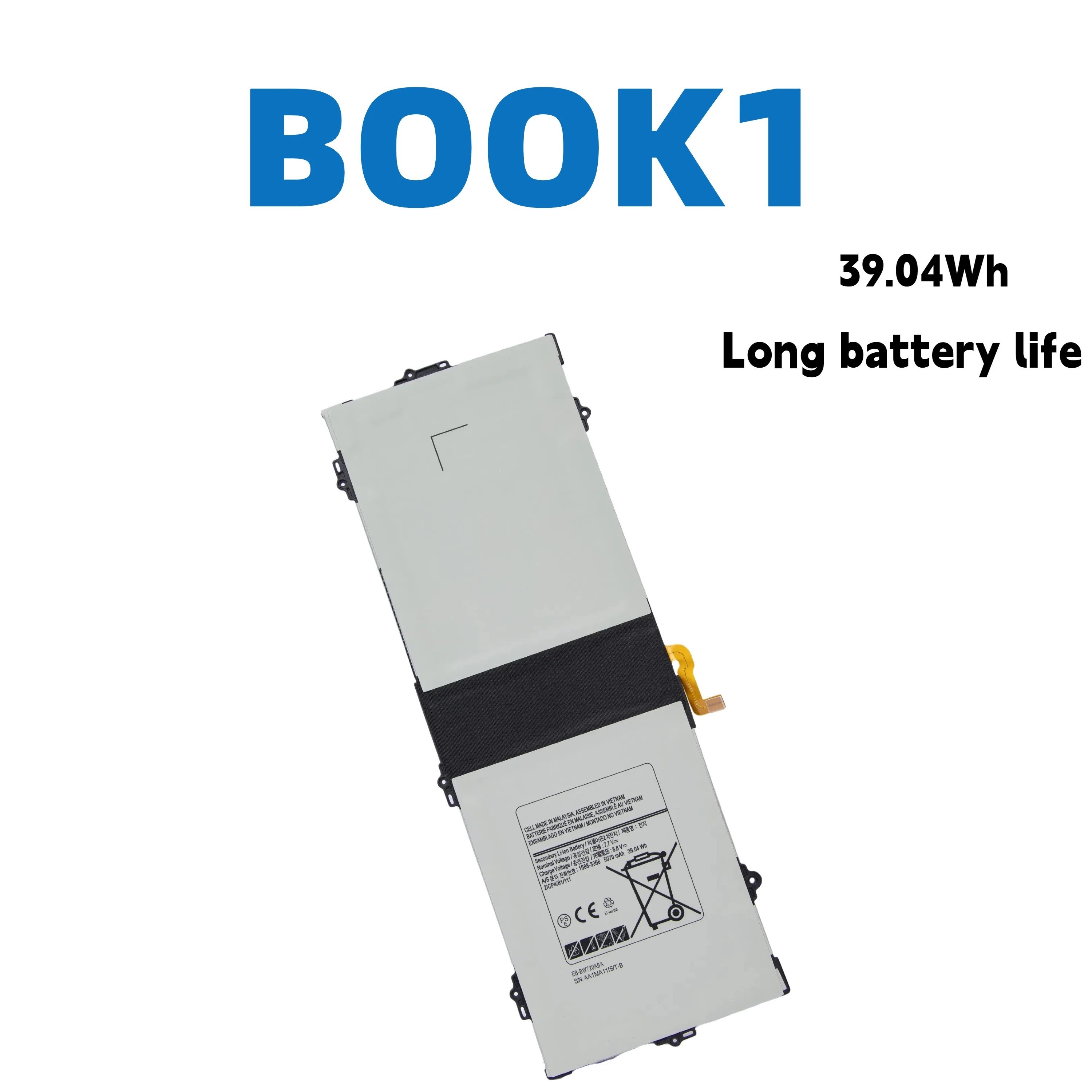 

AUSSY BOOK1 AA-PBMN2H0 Аккумулятор для ноутбука Samsung Galaxy EB-BW720ABA EB-BW720ABE