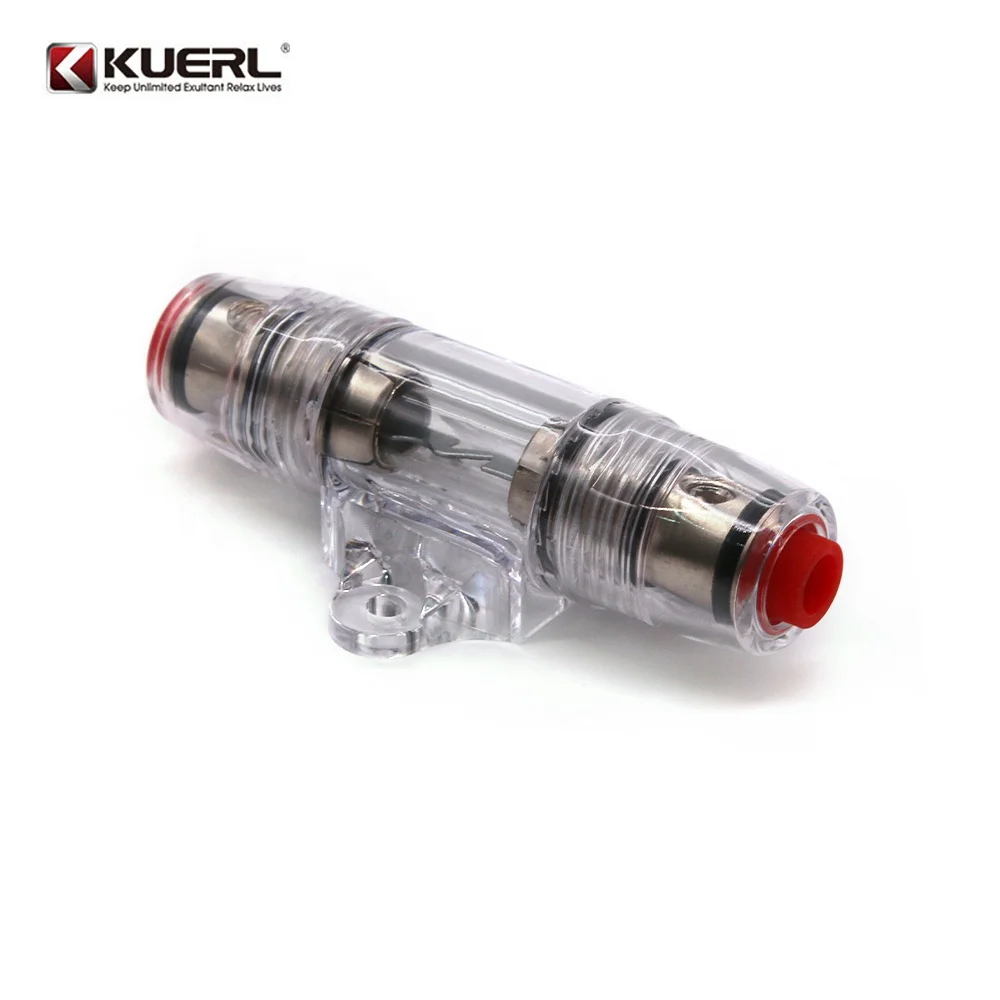 Hot Selling Zinc Alloy 60A Fuse Holder Waterpoof Car Audio AGU Fuse Holder