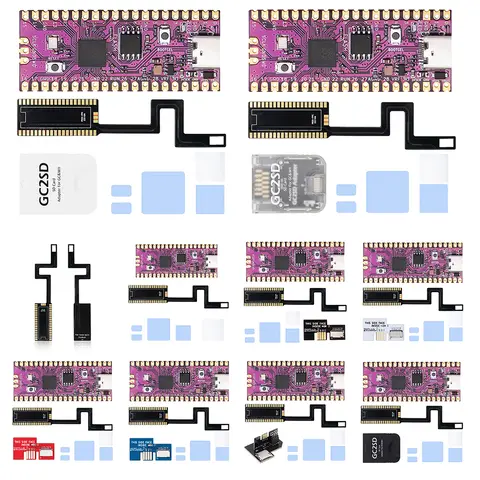 Raspberry Pi Pico Kit For NGC Picoboot FPC Flex Cable Replacement Modchip and SD2SP2 Adapter Card Reader For Nintendo GameCube