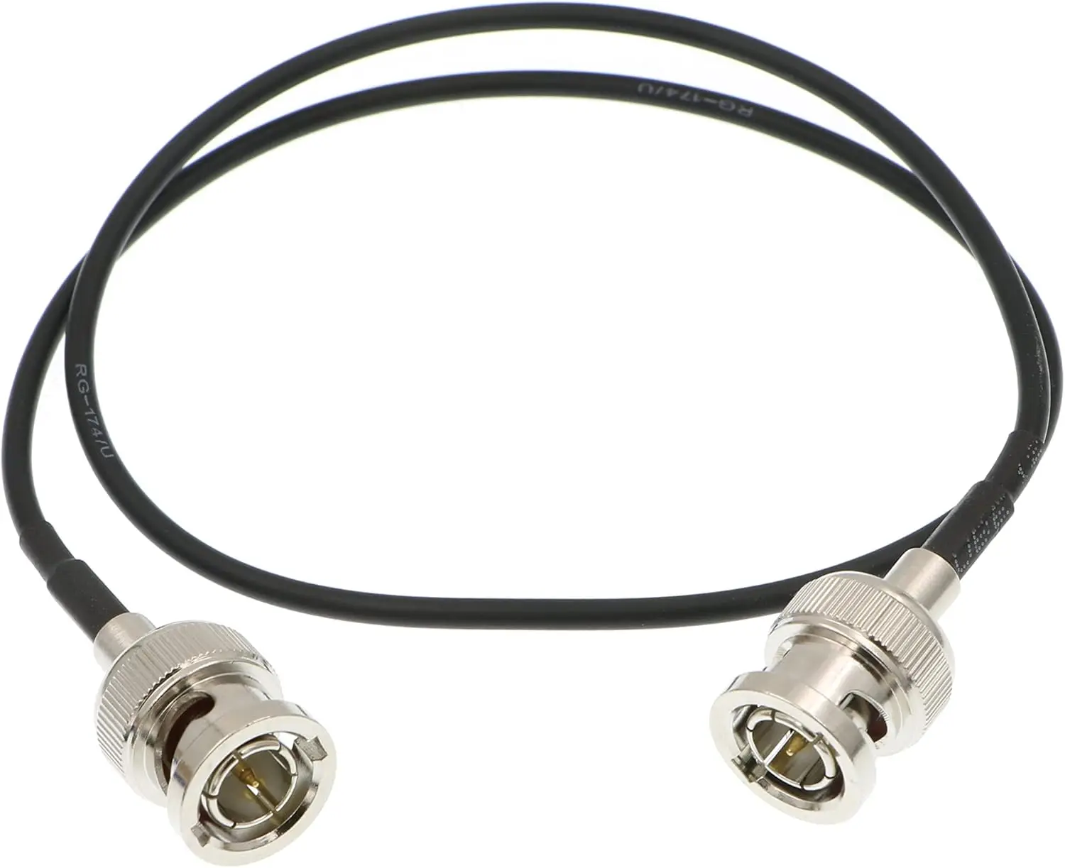 

Alvin's Cables BNC Male to Male HD SDI Cable RG179 Coaxial Cable for Blackmagic BMCC Video Camera Flexible 50CM