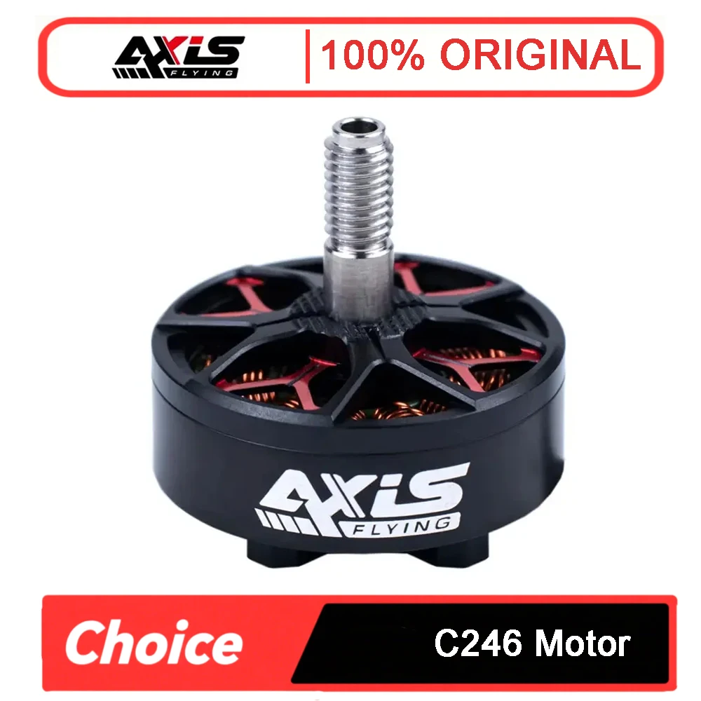 

AxisFlying C246 2406 Бесщеточный двигатель 1650KV 1850KV 2050KV 2650KV 6S для FPV Sbang Freestyle Cinematic Shooting Drone
