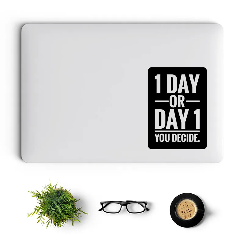 Self-motivational Quote Vinyl Laptop Decal for MacBook Sticker Air Retina Pro 16 Mac Cover Skin 13 15 Inch Notebook Motto Decor