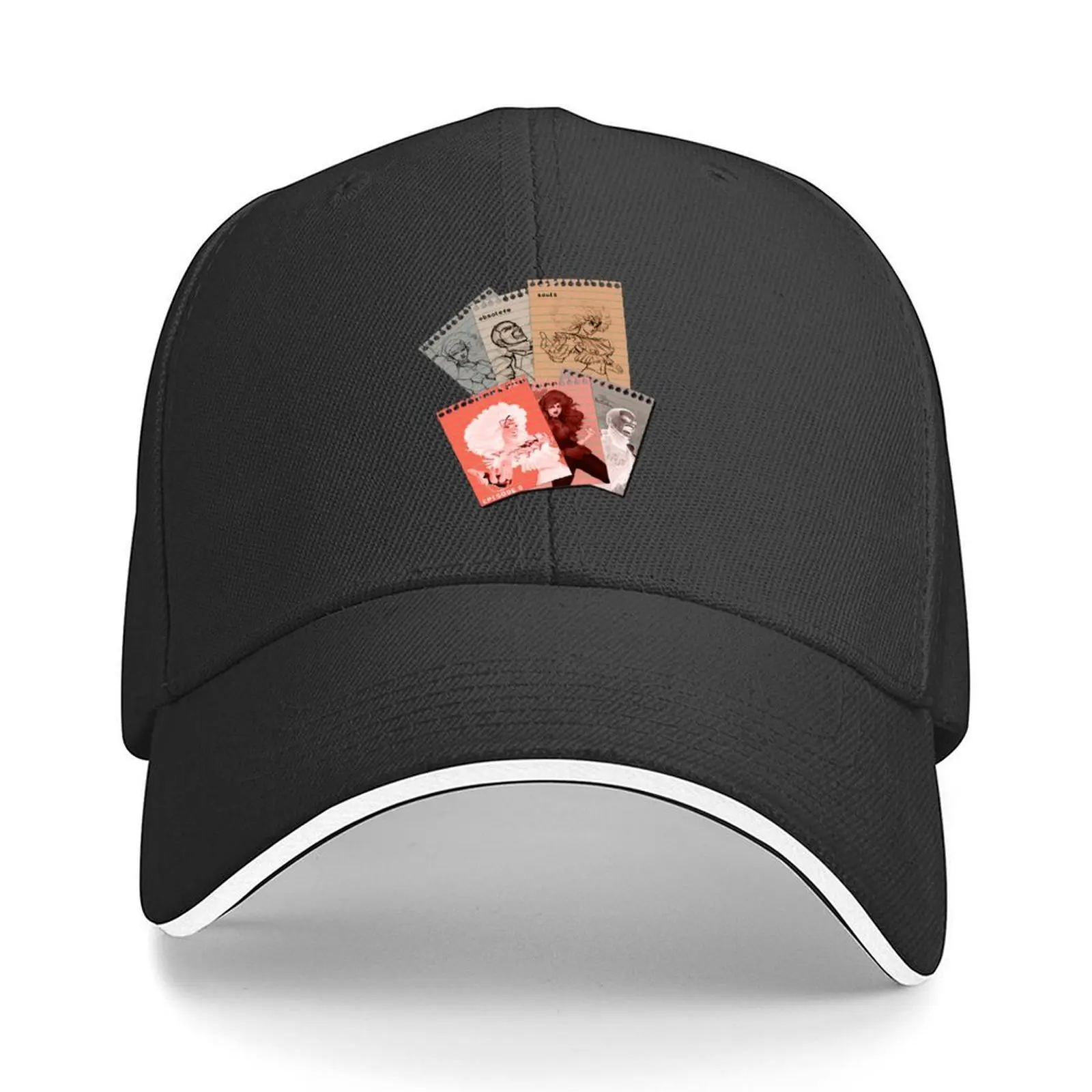 

Episode 0: The Notepad Sketches! Baseball Cap dad hat Christmas Hat fashionable Icon Elegant Women's Hats Men's