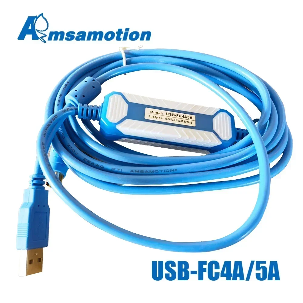 USB-FC4A USB-FC5A FC4A For IDEC PLC Programming Cable RS232 Microsmart Download Cable