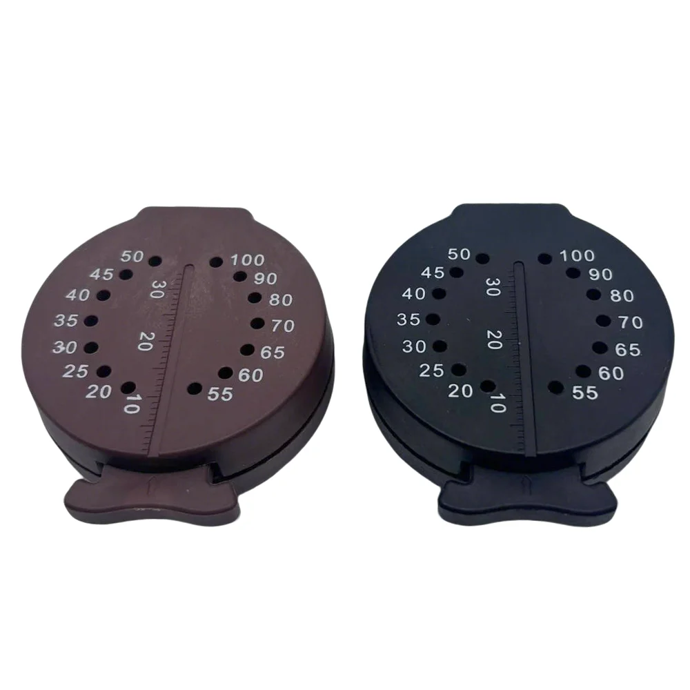 Reusable Stainless Steel Endodontic Measuring Ruler with Gutta Percha Cutter and Calibration Base