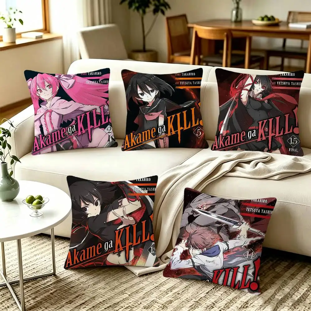 Akame ga Kill! Manga Home Sofa Cushion Covers and Aecorative Custom Pillow Covers