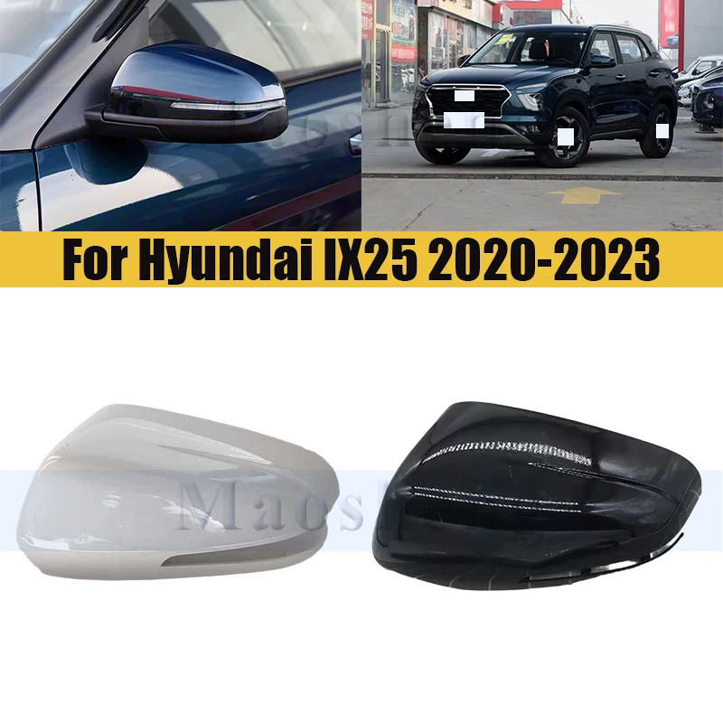 

Rearview Mirror Cover Side For Hyundai IX25 2020-2023 Reversing Mirror Caps Rear View Mirror Cover Trim Car Accessories
