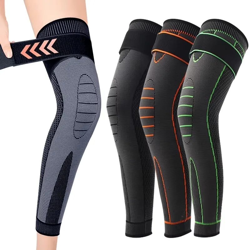 

Medical Knee Support Brace Pads Full-LengthCompression Leg Sleeve for Arthritis Relief for Gym Sport Running Outdoor