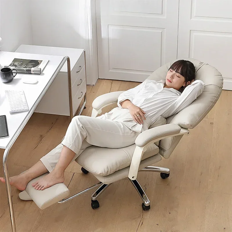 Luxurious Computer Office Chair Gaming Comfort Sedentary Rocking Chair Study Meditation Home Furniture Silla Escritorio FYOC