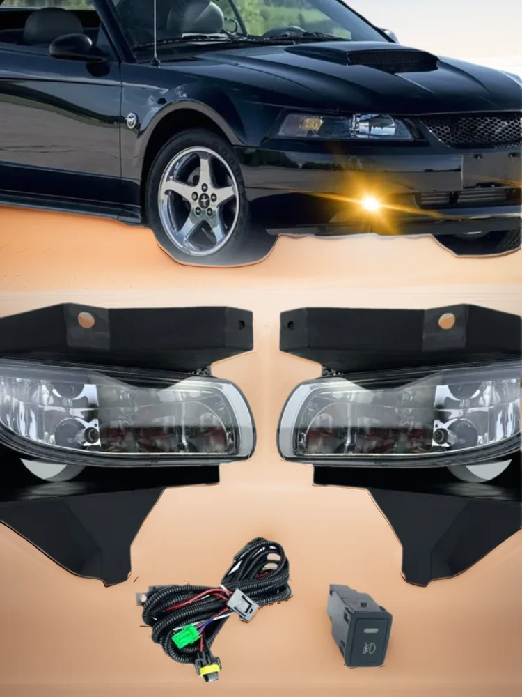 Dotyczy halogenowych świateł przeciwmgielnych Ford Mustang 1999-2004 — zdjęcie 2