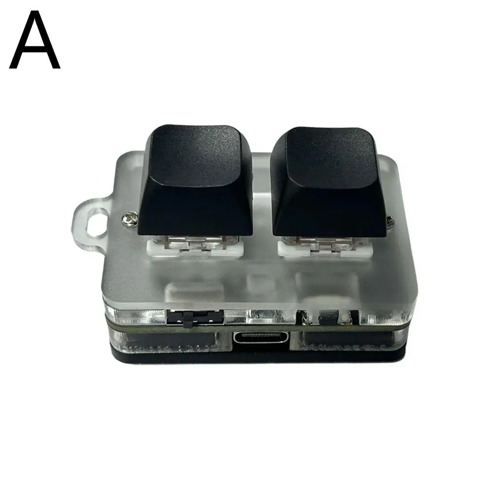 Mini 2- Custom Bluetooth Board With Rgb Light 2.4g Copy Macropad Wireless Pad Wireless Hot-swappable Gaming Paste Q5i2