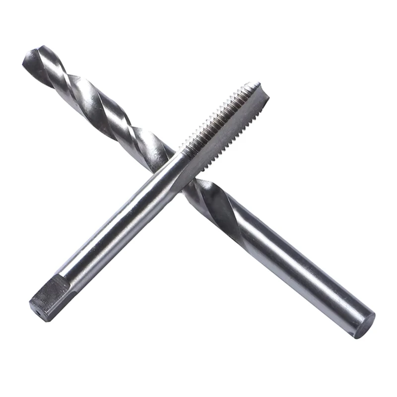 ABVJ-30PCS Kit di riparazione filettatura per ripristinare la chiave inglese per filettatura danneggiata punta elicoidale utensile manuale strumenti di riparazione filettatura M5x0.8