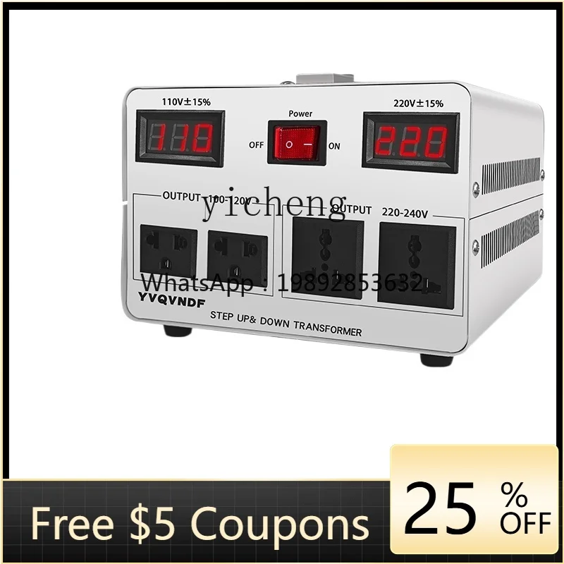 

bidirectional transformer 220V to 110V United States, Japan and Taiwan high-power voltage conversion 110V to 220V100V