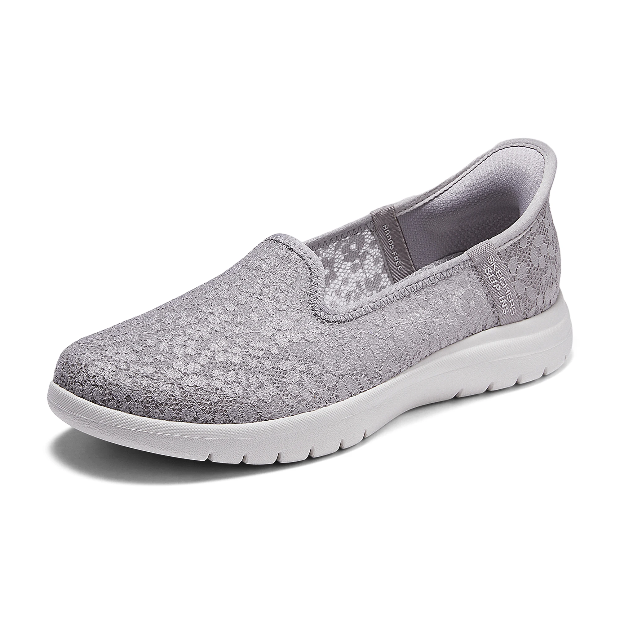 

Skechers women's shoes flash wear shoes 2025 new slip-on lace single shoes light breathable fashion casual shoes 138188-LAV