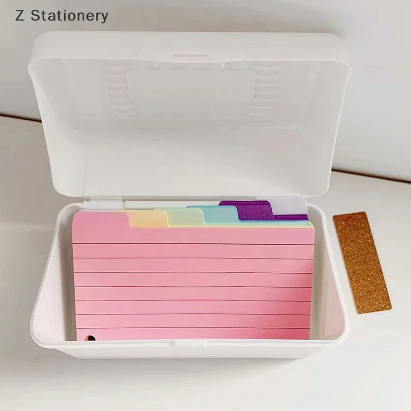 1Set Colored Index Cards Dividers Tabbed Cards Ruled Note Card Tabbed Index Cards Ruled Note Card Dividers Ruled Notecard