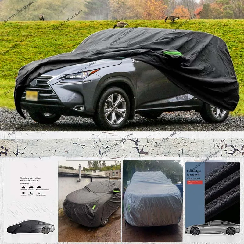 

Protective Full covers Waterproof Car Cover 210D-PU Car Outdoor Full Car Cover for Lexus NX 475x195x150cm Sunshade Dustproof
