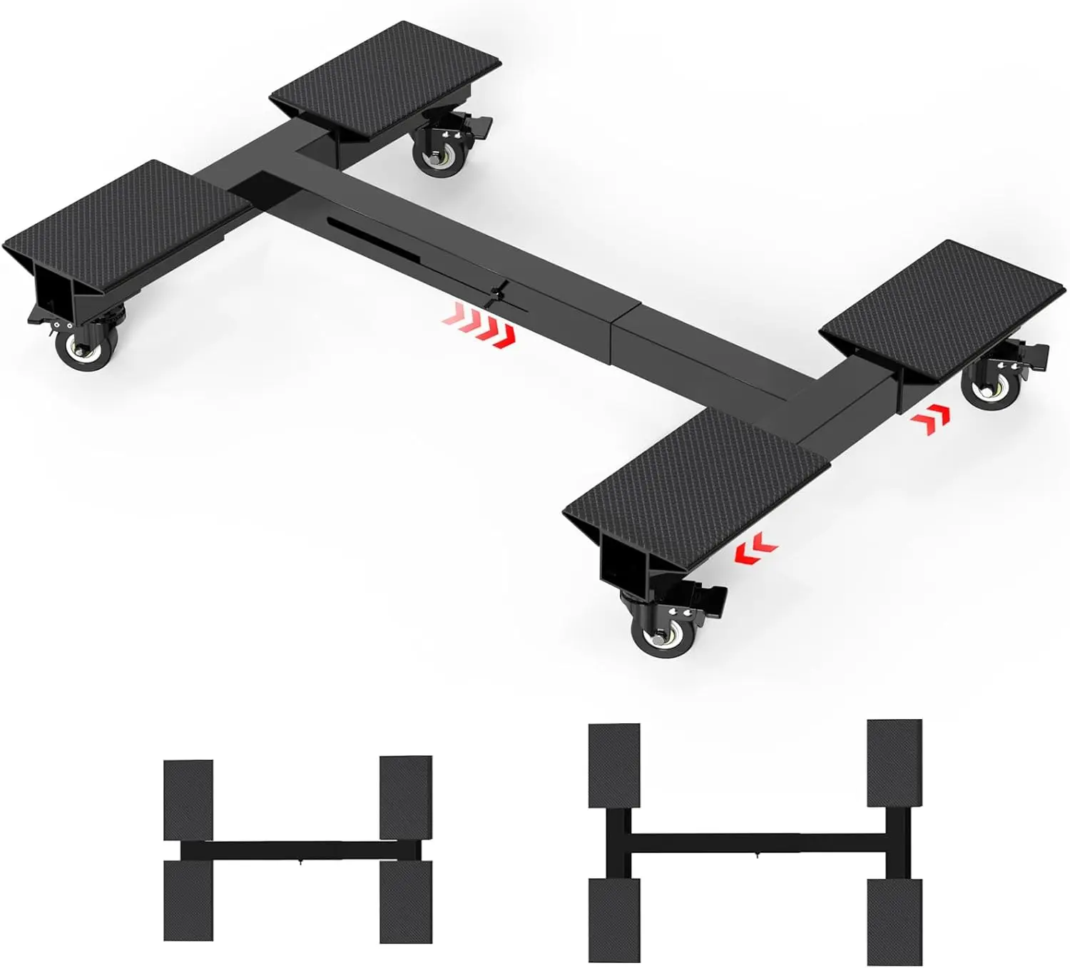 

Регулируемая тележка-платформа для тяжелых грузов с блокируемыми колесами, грузоподъемность 680 кг, для мебели и бытовой техники