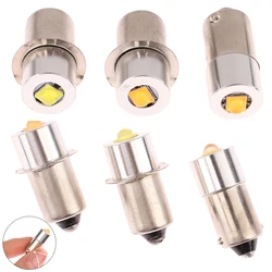 P13.5S BA9S Base 3W LED Lights Bulbs High Bright DC 6-24V 3-12V Replacement Bulbs 300LM White / Warm White Flashlight Bulb