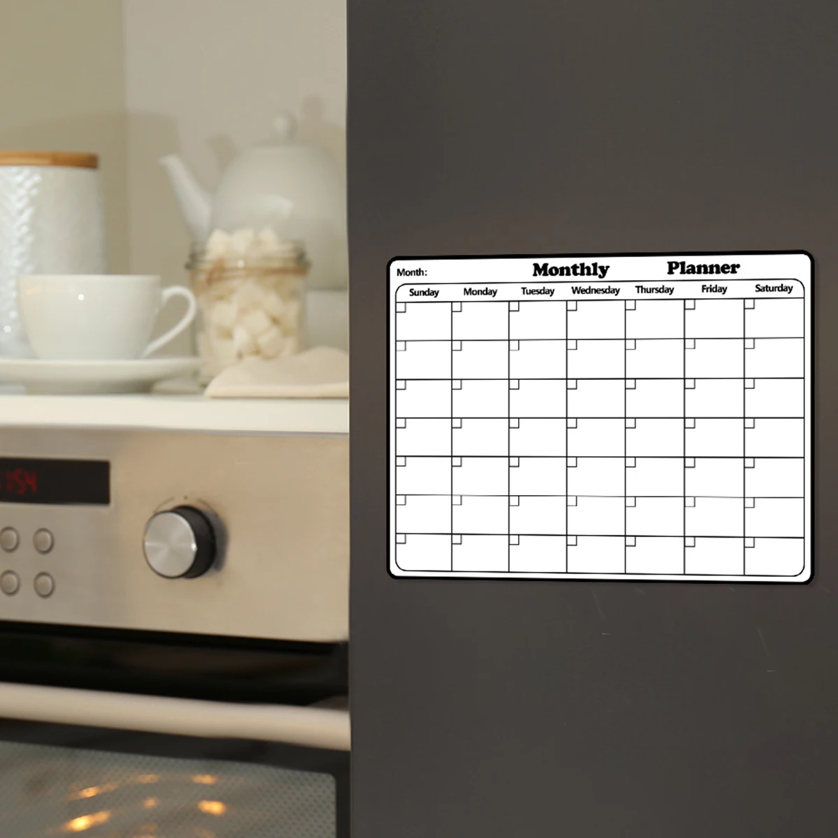 1pcs soft magnetic refrigerator message board pvc creative writing board can be used to make note-based planners