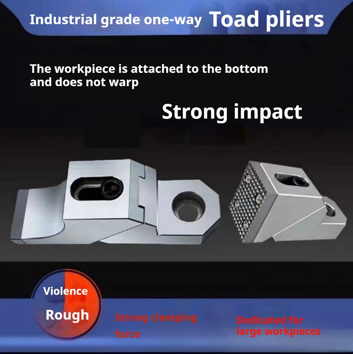 

CNC Side Bench Vice Workholding Fixturing Fixture Clamp Fixed Precision Fixtures Clamping OK Vise Vice Frog Clamps Flat End M10