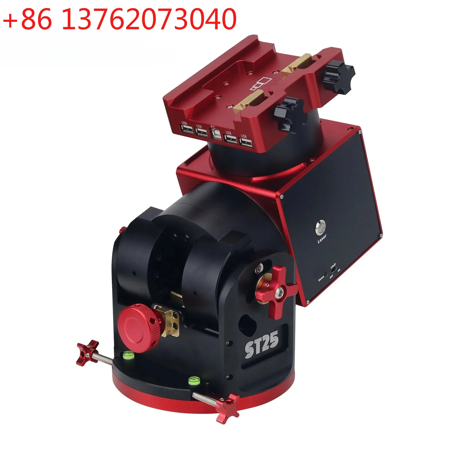 Maxgeek ClearSky ST25 Pro التوافقي الاستوائي جبل الثيودوليت دعم الميكانيكية المنزلية ووظيفة الحد الميكانيكية براءة اختراع