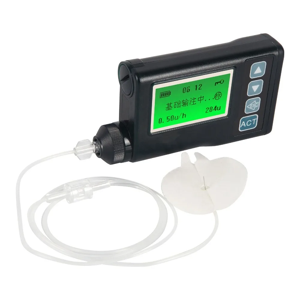 

Applicable to high-speed pocket size manufacturing, full-automatic tubeless insulin pump infusion for treatment of diabetes