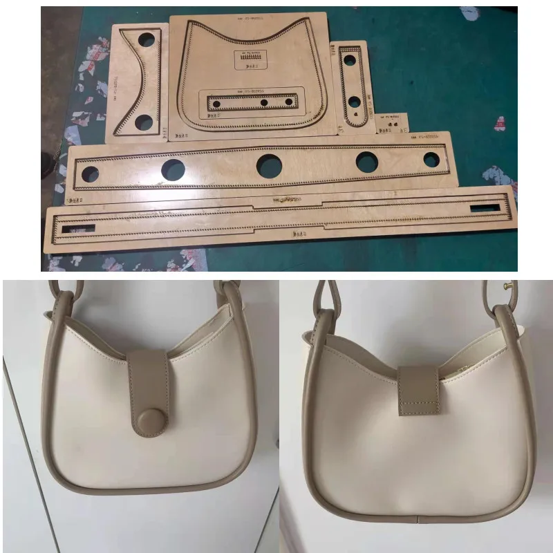 

Leather Cutting Dies Women's Shoulder Bag Laser Mold Japanese Steel Suitable For Common Die Cutting Machines