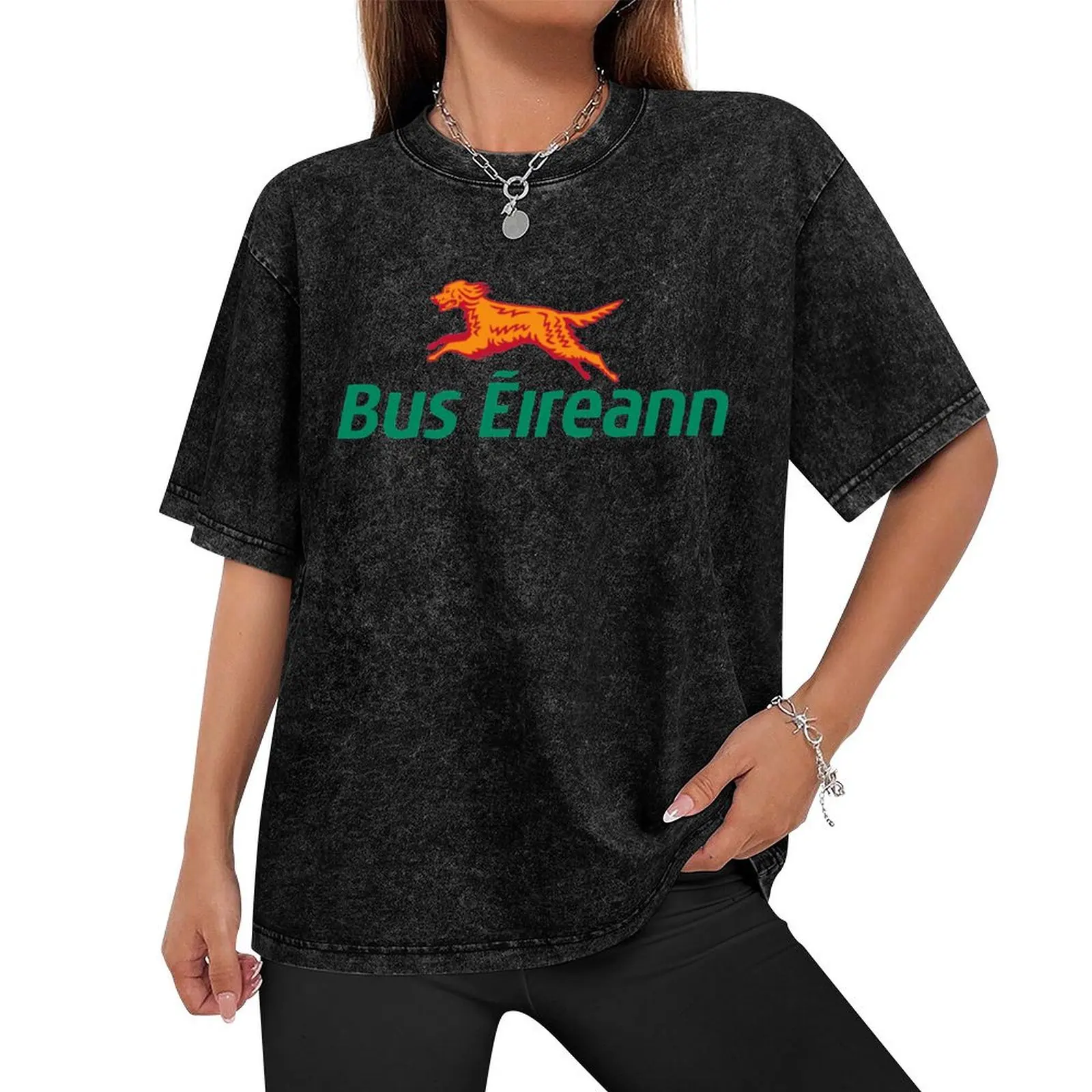 Irish Bus Eireann T-Shirt gifts for boyfriend shirts graphic tees Short sleeve tee fruit of the loom mens t shirts