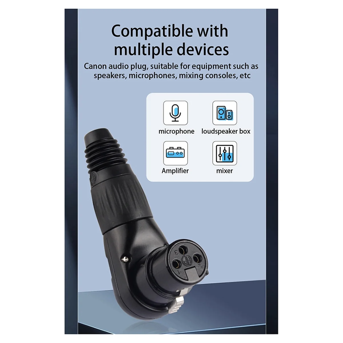 ABEP-L-Type 3 دبوس XLR ذكر/موصل سالب كابل الميكروفون 90 درجة سلك الصوت موصل لأنظمة مكبر الصوت XLR التوصيل #6