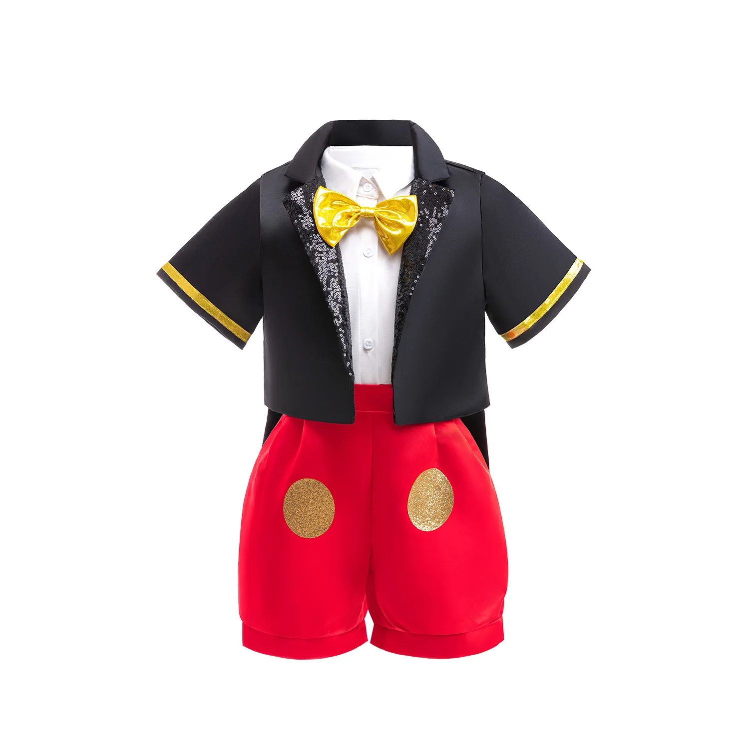 Costume de cosplay de dessin animé professionnel pour enfants, costume blanc, fête d'Halloween et de carnaval pour enfants