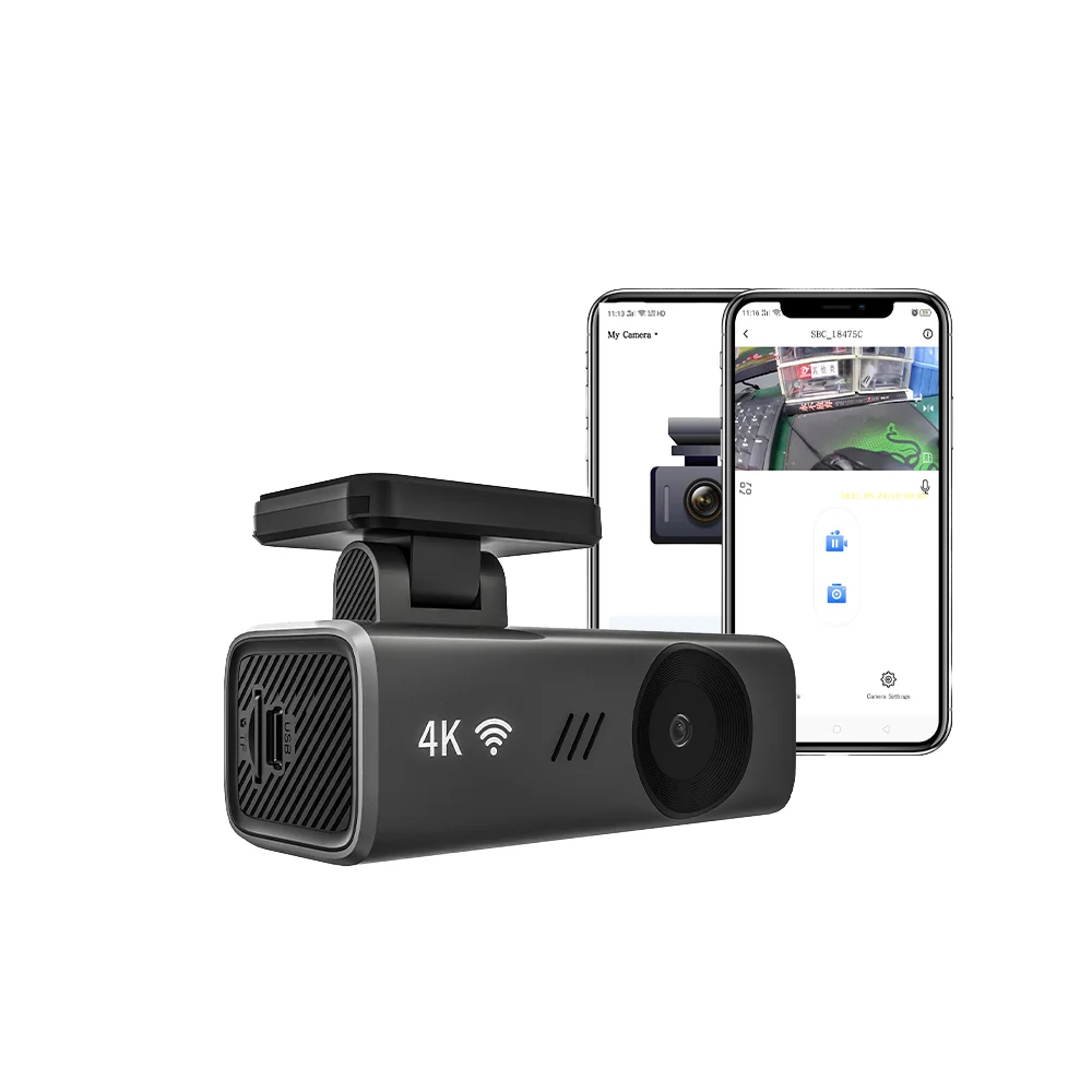 

4K Car Camera DashCam 4k Night Vision Loop Recording Wifi WDR Dash Camera for Cars