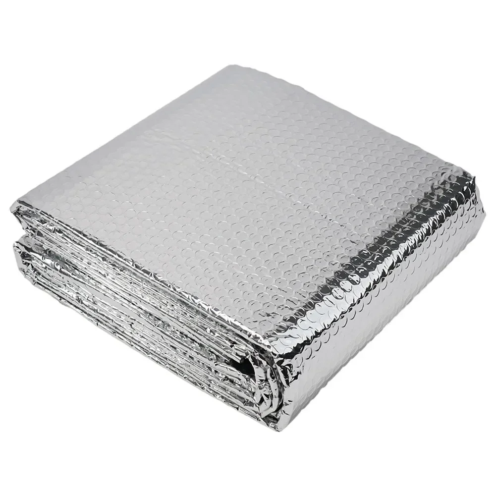 Cut To Size For Any Space Double Sided Aluminum Foil Energy Saving Insulation Reflects Heat Save Energy Easy To Install